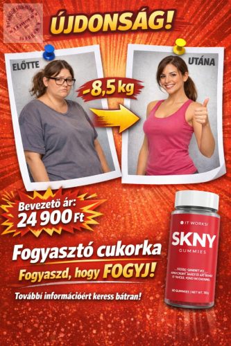 SKNY fogyasztó gumicukor